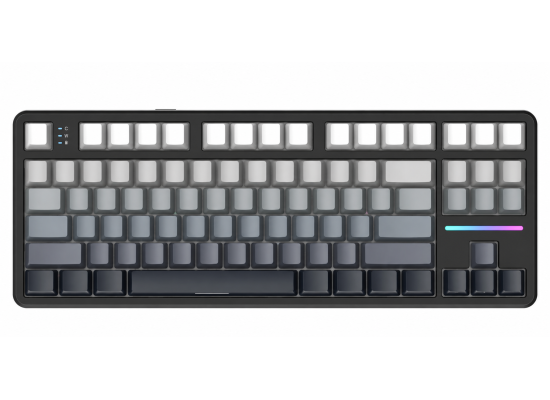 ATTACK SHARK X87 80% Tri-Mode Mechanical Gaming Keyboard Moon Light